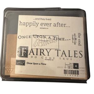 Stampin’ Up! Set of 6 stamps. Preowned, they have never been used.